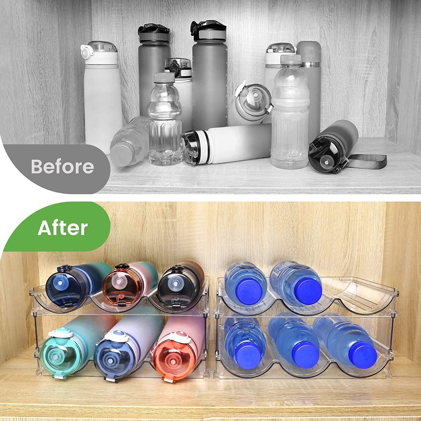 Water Bottle Rack