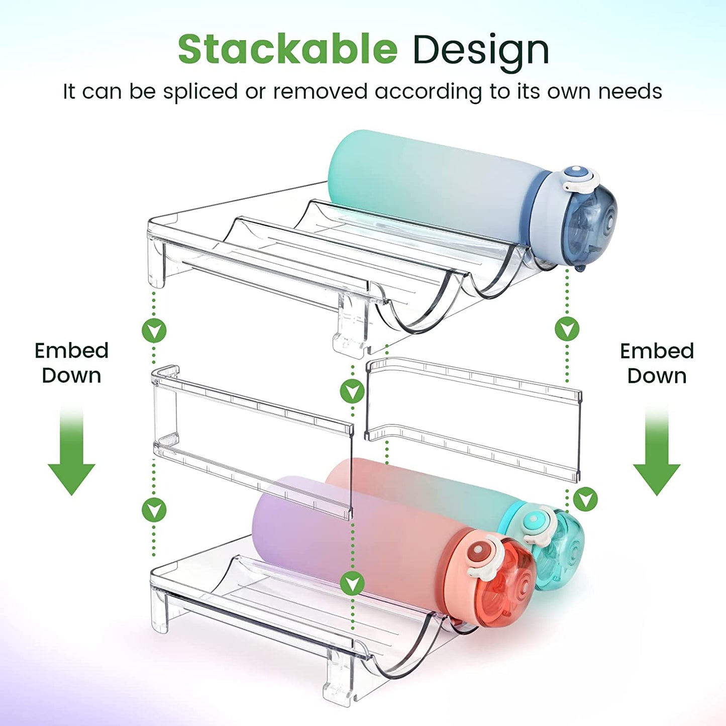 Water Bottle Rack